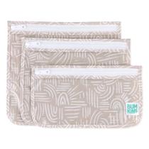 Mala de viagem Bumkins Toiletry Baby, conjunto aprovado pela TSA de 3 tamanhos