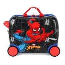 Mala De Viagem Carrinho Infantil Homem Aranha Spider Man Mala De Viagem Carrinho Infantil Homem Aranha Spider Man
