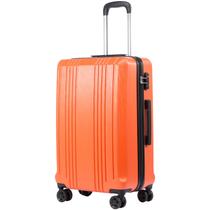 Mala de Viagem Coolife 20 Polegadas - PC+ABS com TSA Lock Spinner - Laranja Mala de Viagem Coolife 20 Polegadas - PC+ABS com TSA Lock Spinner - Laranja
