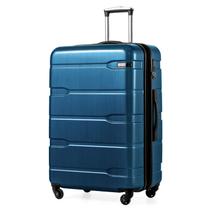 Mala de Viagem Coolife 28" Expansível com Fechadura TSA Azul Mala de Viagem Coolife 28" Expansível com Fechadura TSA Azul