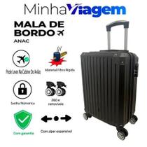 Mala de Viagem De Bordo 10KG Padrão Anac Com Zíper Expansível E Senha Mala de Viagem De Bordo 10KG Padrão Anac Com Zíper Expansível E Senha