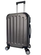 Mala De Viagem De Bordo 360º Pequena De Mão 10kg Em Cor CINZA Mala De Viagem De Bordo 360º Pequena De Mão 10kg Em Cor CINZA