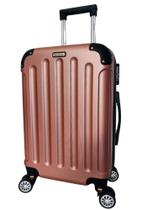 Mala De Viagem De Bordo 360º Pequena De Mão 10kg Em Cor marrom Mala De Viagem De Bordo 360º Pequena De Mão 10kg Em Cor marrom