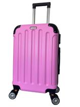 Mala De Viagem De Bordo 360º Pequena De Mão 10kg Em Cor Rosa Mala De Viagem De Bordo 360º Pequena De Mão 10kg Em Cor Rosa