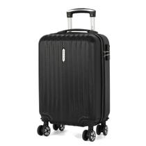 Mala de Viagem de Bordo Bristol 20" - Preta - Polo King - Luxcel