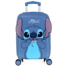 Mala de Viagem de Bordo Infantil STITCH Azul e Rosa Luxcel Mala de Viagem de Bordo Infantil STITCH Azul e Rosa Luxcel