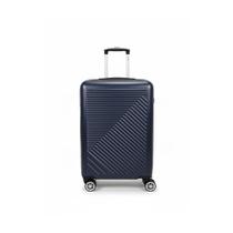 Mala de viagem de bordo pequena 10kg anac rodas 360 - azul marinho - 33x47x20cm