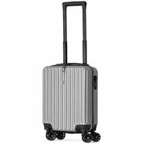Mala de Viagem de Bordo PP RZNL ABS Rodas 360 Leve Compacta com Gancho
