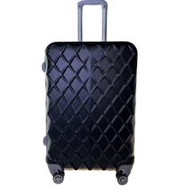 Mala De Viagem De Rodinha G 28Kg Em Abs Rígida Cor:Preto 2