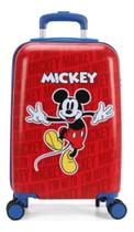 Mala de viagem disney mickey mouse vermelho mf10404my-vm