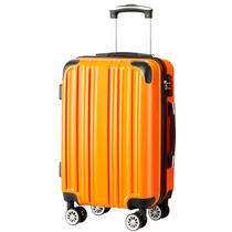 Mala de Viagem Expansível Coolife 28 Polegadas - PC+ABS - Laranja Mala de Viagem Expansível Coolife 28 Polegadas - PC+ABS - Laranja
