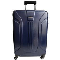 Mala de viagem fibra 28kg Grande 360 Giratória com Cadeado