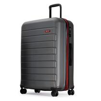 Mala de Viagem GinzaTravel ABS 28 Polegadas - Cinza, Expansível e com Fechaduras TSA Mala de Viagem GinzaTravel ABS 28 Polegadas - Cinza, Expansível e com Fechaduras TSA