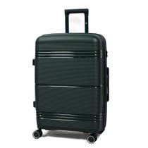 Mala de Viagem Grande 32 kg Com Rodas duplas 360 Polipropileno Com cadeado Senha tipo TSA Expansiva Slim