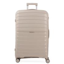 Mala de Viagem Grande 32 Kg Polipropileno 4 Rodas Rover Off White