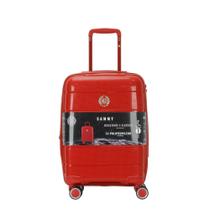 Mala de Viagem Grande 32kg Expansiva Polipropileno Capacidade 137,2L 4 Rodas duplas 360 Cadeado Senha tipo TSA Sammy