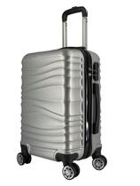 Mala De Viagem Grande 77x48x30 Em Abs C/ Rodinhas 360º Amarelo