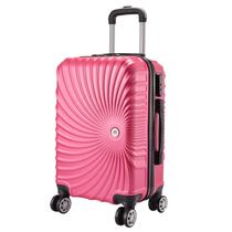 Mala De Viagem Grande 77x48x30 Em Abs C/ Rodinhas 360º Rosa Ouro Mala De Viagem Grande 77x48x30 Em Abs C/ Rodinhas 360º Rosa Ouro