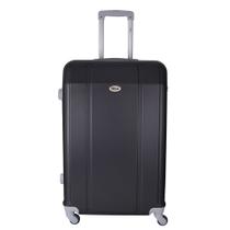 Mala de Viagem Grande Continental em ABS, Cadeado Embutido, Rodas Giro 360º IKA Preta Mala de Viagem Grande Continental em ABS, Cadeado Embutido, Rodas Giro 360º IKA Preta