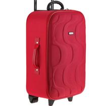 Mala de viagem grande copacabana tonin vermelha