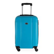 Mala de Viagem Grande em Abs Ika Continental Cadeado Embutido Rodas Giro 360 Turqueza - Turqueza, G Mala de Viagem Grande em Abs Ika Continental Cadeado Embutido Rodas Giro 360 Turqueza - Turqueza, G