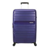 Mala de Viagem Grande em Polipropileno American Tourister By Samsonite Sunside Cadeado Tsa Azul