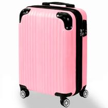 Mala de Viagem Grande London Estocasa 60x39x26cm Rígida Rodas 360 Expansível Cadeado Despachada