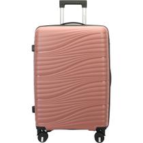 Mala de Viagem Grande Porte Rodas 360 em ABS Resistente Cadeado com Segredo Cruzeiro 6007-M28