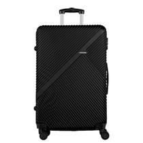 Mala de viagem grande rodas 360 travel one cross ii - preto