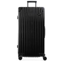 Mala de Viagem Grande Ultra Ampla Policarbonato 4 Rodas Kyoto Trunk Prata