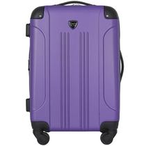 Mala de Viagem Hardside Expansível Travelers Club Chicago 20" - Roxa Mala de Viagem Hardside Expansível Travelers Club Chicago 20" - Roxa