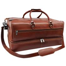 Mala de Viagem Louvre em Couro 1412 Galvani.