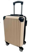 Mala De Viagem Media 12kg Roda Dupla Ziper Expansor E Senha Cor:Cinza Mala De Viagem Media 12kg Roda Dupla Ziper Expansor E Senha Cor:Cinza