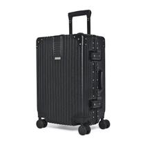 Mala de Viagem Media 23 kg ABS Policarbonato Toronto Maloa Preto