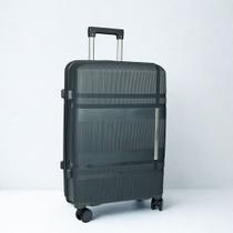 Mala De Viagem Média 23 Kg Pp leve 69L rodas duplas 360 Segredo tipo Tsa Atlas