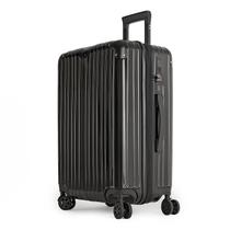 Mala de Viagem Média 23kg ABS Policarbonato com Expansor Brasil Maloa Preto