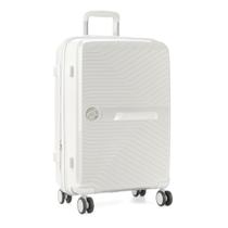 Mala De Viagem Media 23Kg Expansiva Polipropileno Branco