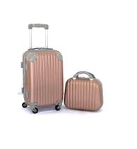 Mala De Viagem Media 23kg + Frasqueira Com Abs Rodinhas 360 Mala De Viagem Media 23kg + Frasqueira Com Abs Rodinhas 360