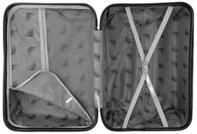 Mala De Viagem Media 23Kg + Frasqueira Com Abs Rodinhas 360