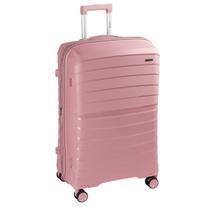 Mala de Viagem Média 23kg Polipropileno Expansível Zíper Anti Furto