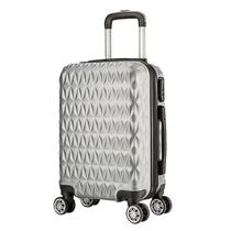 Mala de Viagem Média Ac74 65x42x26 Em Abs C/ Rodinhas 360º Rosa Ouro