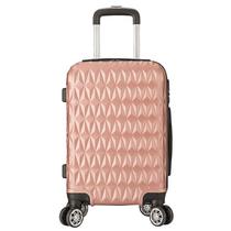 Mala de Viagem Média Ac74 65x42x26 Em Abs C/ Rodinhas 360º Rosa Ouro Mala de Viagem Média Ac74 65x42x26 Em Abs C/ Rodinhas 360º Rosa Ouro