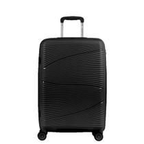 Mala de Viagem Média com Rodas 360º PP Joy - Preto