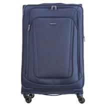 Mala de Viagem Media em Poliester Samsonite Kick Air Cadeado Tsa e Rodas Duplas 360º Azul