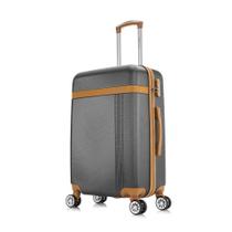 Mala de viagem média grafite Bruges Swiss Move