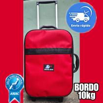 MALA DE VIAGEM PEQUENA 10KG DE BORDO ANAC (1 Peça) PAIVA BAG, AZUL