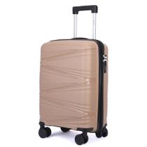 Mala de Viagem Pequena 10kg Expansiva Bordo 360o Polipropileno Cruzeiro 6008