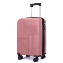 Mala de Viagem Pequena 10kg Rodinhas 360 Polipropileno Rígida Cruzeiro 6009M Cor:Rose