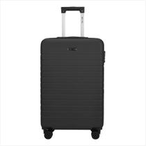 Mala De Viagem Pequena Bordo 10kg Mundi Athenas 360 Graus ABS MD2318 Preta