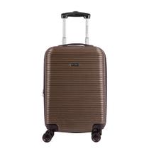 Mala de Viagem Pequena Bordo Com Rodas 360º 4 ALL 6T SESTINI Bronze Mala de Viagem Pequena Bordo Com Rodas 360º 4 ALL 6T SESTINI Bronze